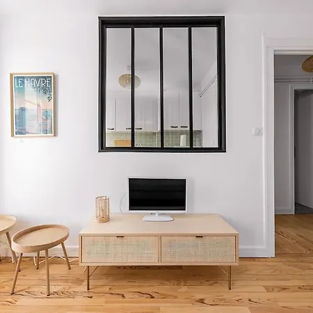 Cocon Centre - Vue Imprenable Petit Port Du Havre Χάβρη